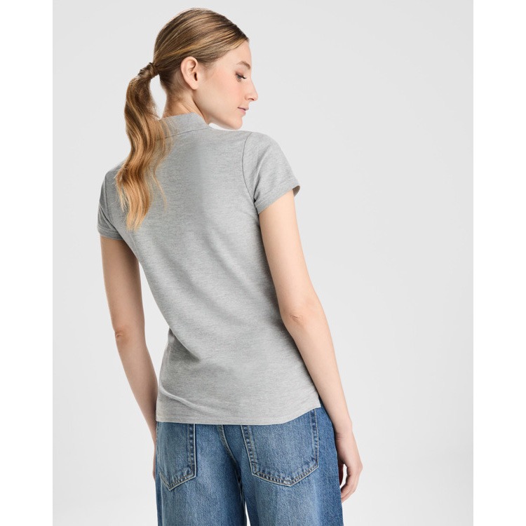 Polo aderente in cotone organico - immagine 7