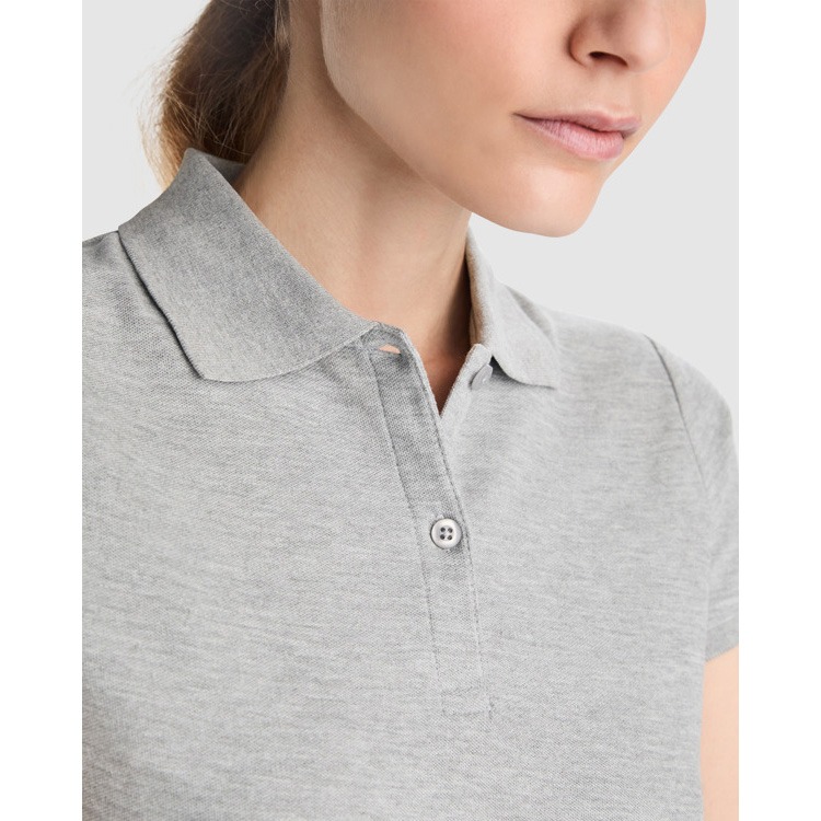 Polo aderente in cotone organico - immagine 8