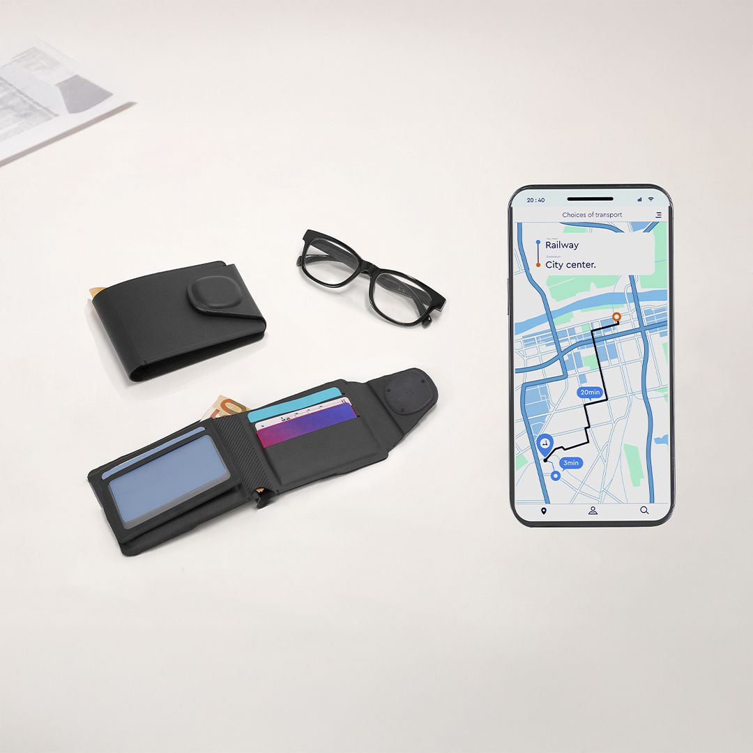 Portafoglio smart con localizzatore - immagine 6